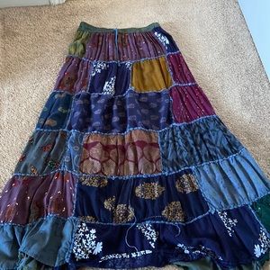 patterned maxi skirt! no tags :(